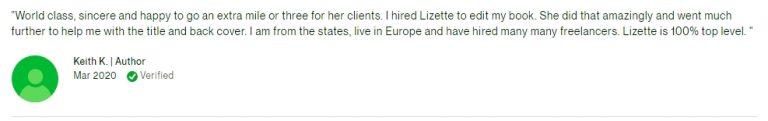 testimonial keith k